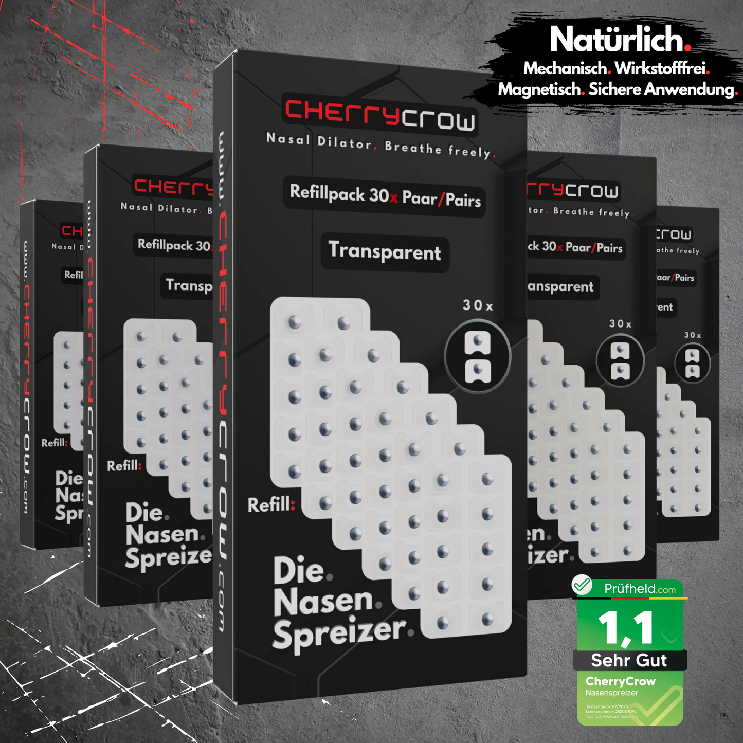 Refill-Pack für Nasenspreizer | 30x Tage