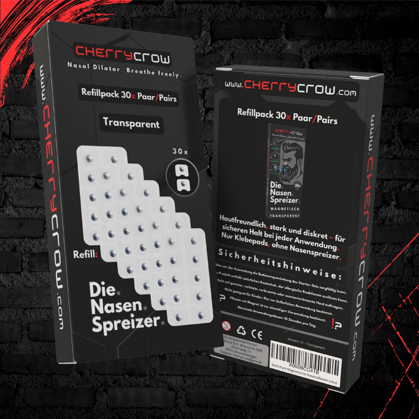 Refill-Pack für Nasenspreizer | 30x Tage