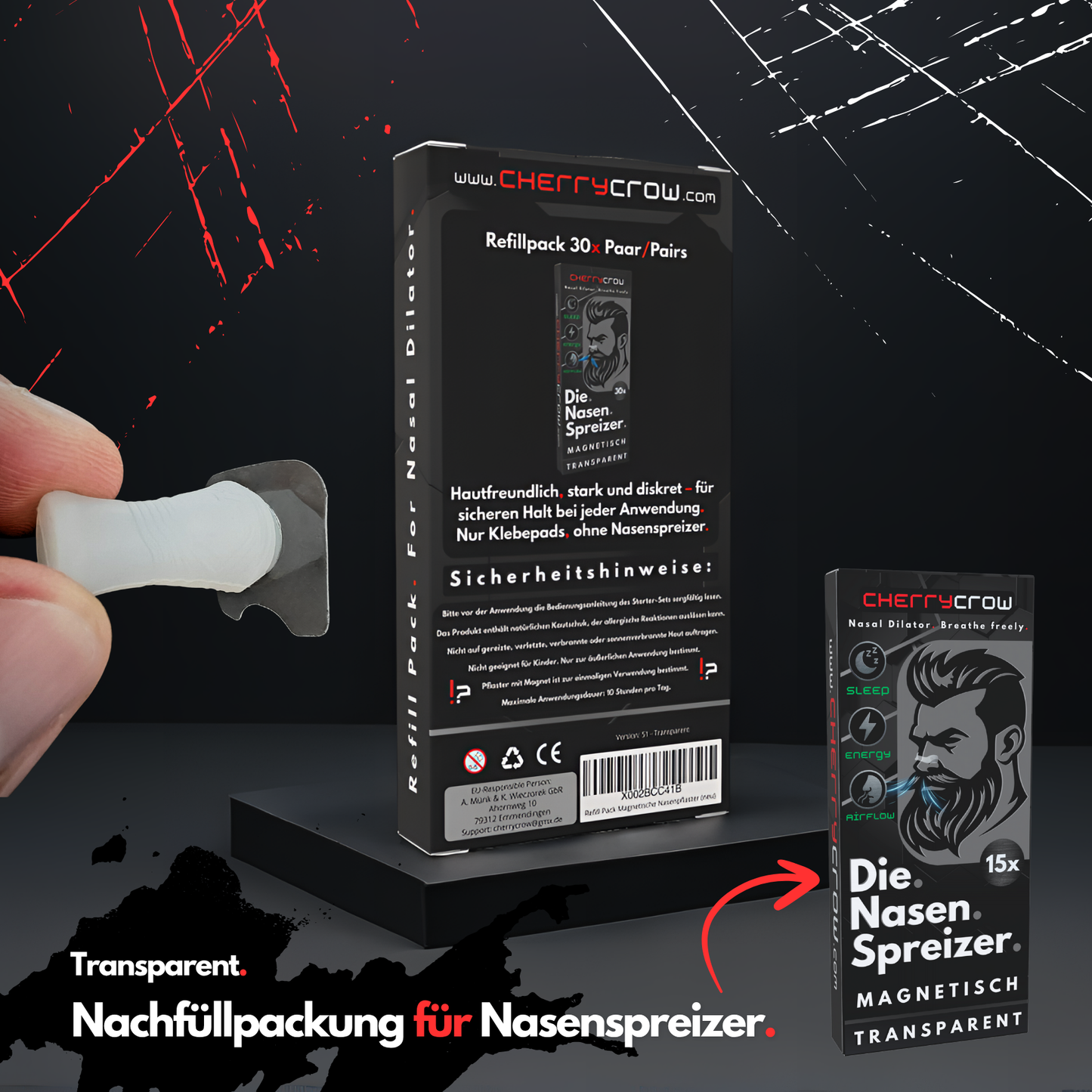 Refill-Pack für Nasenspreizer | 30x Tage