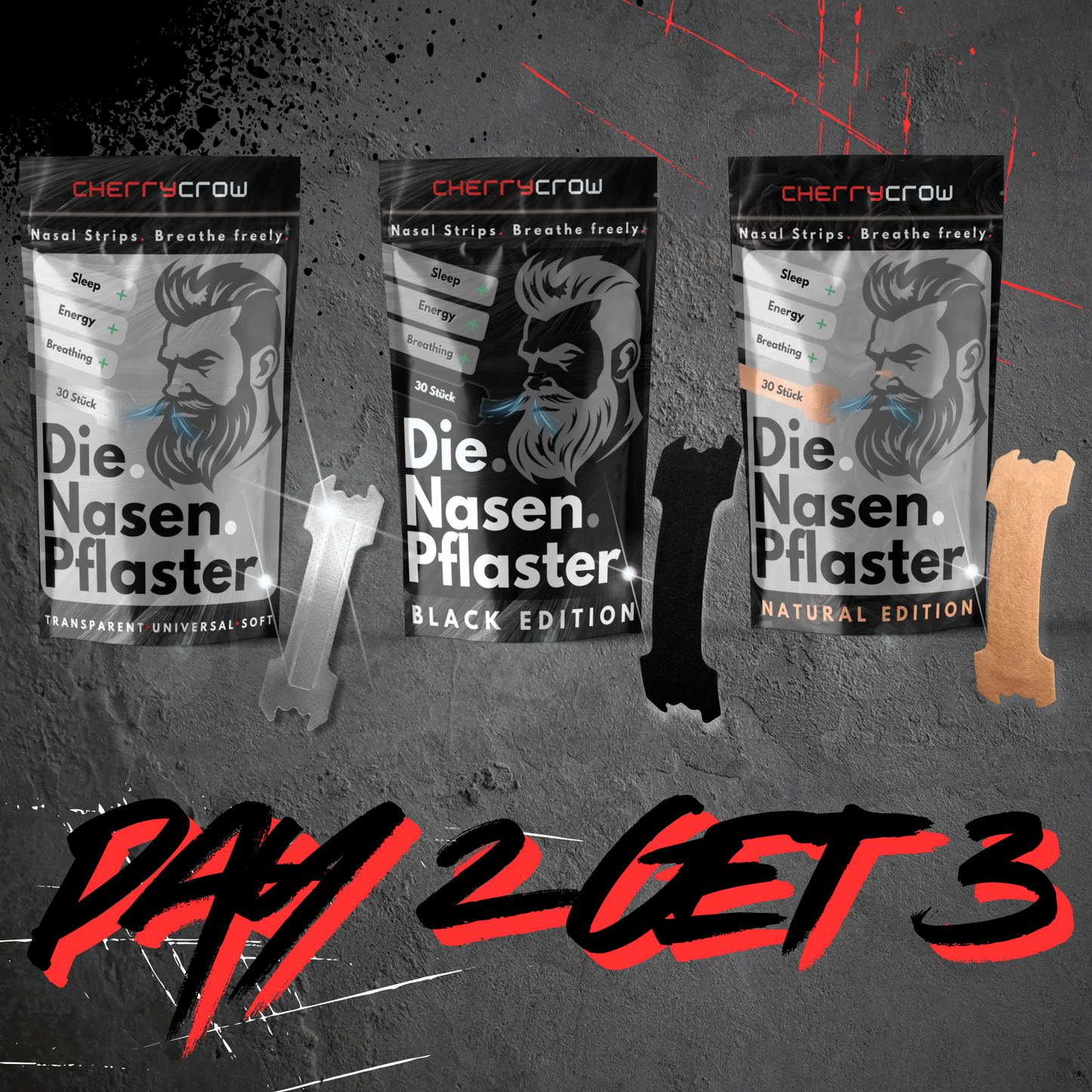 Nasenpflaster 3 für 2 Bundle