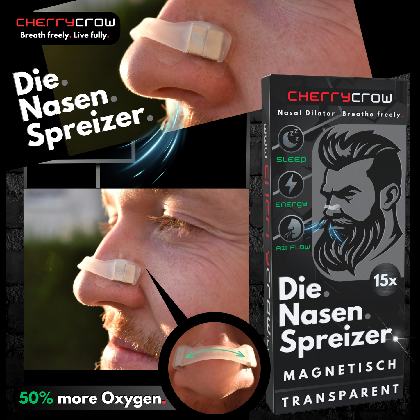 Die Nasenspreizer | Starter-Set Transparent