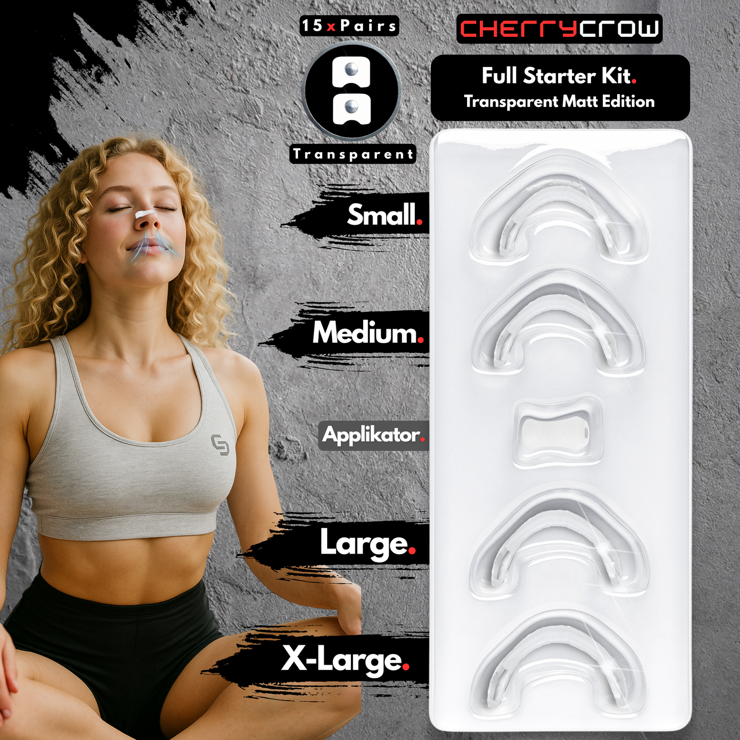 Die Nasenspreizer | Starter-Set Transparent