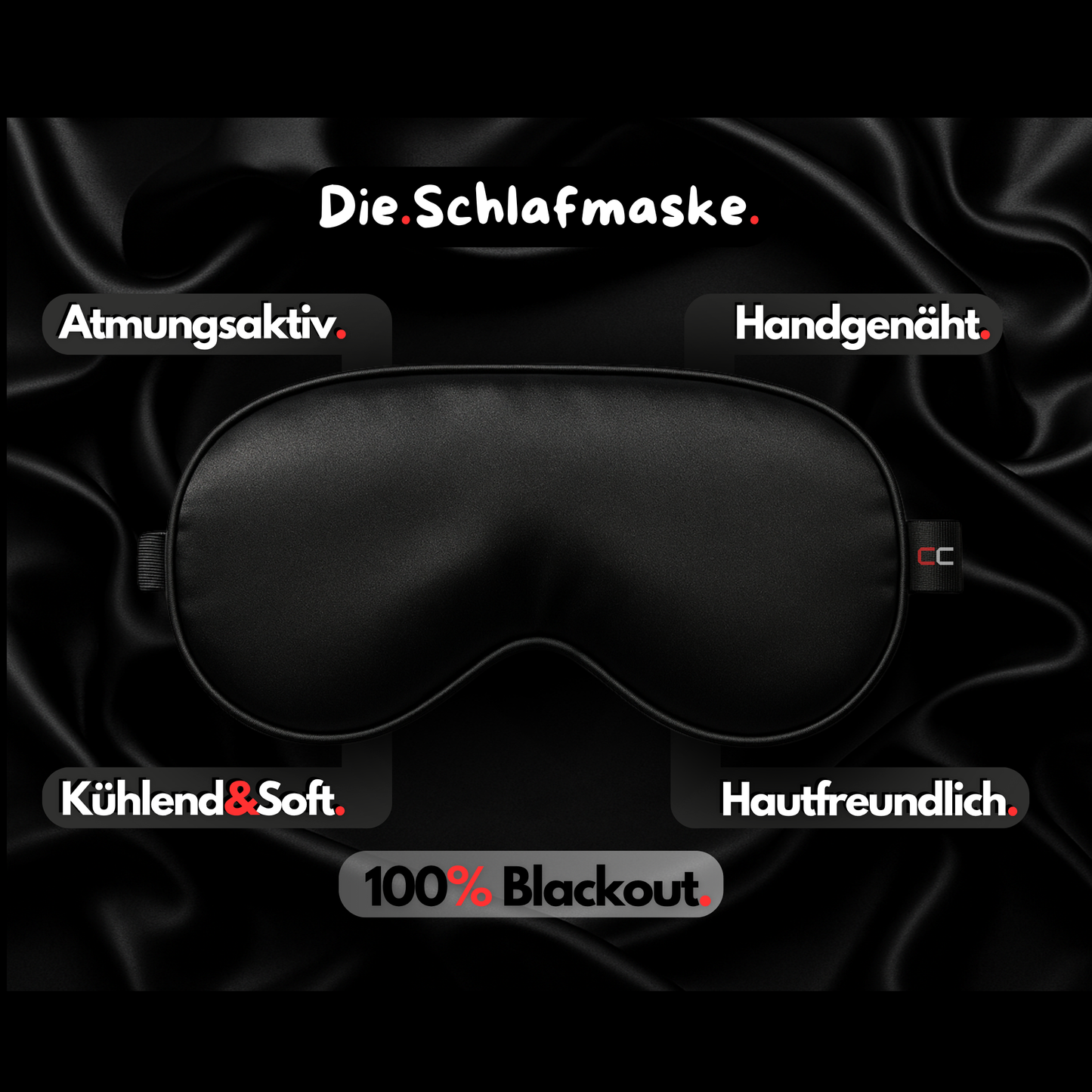 Die Schlafmaske | 100% Premium Stoff