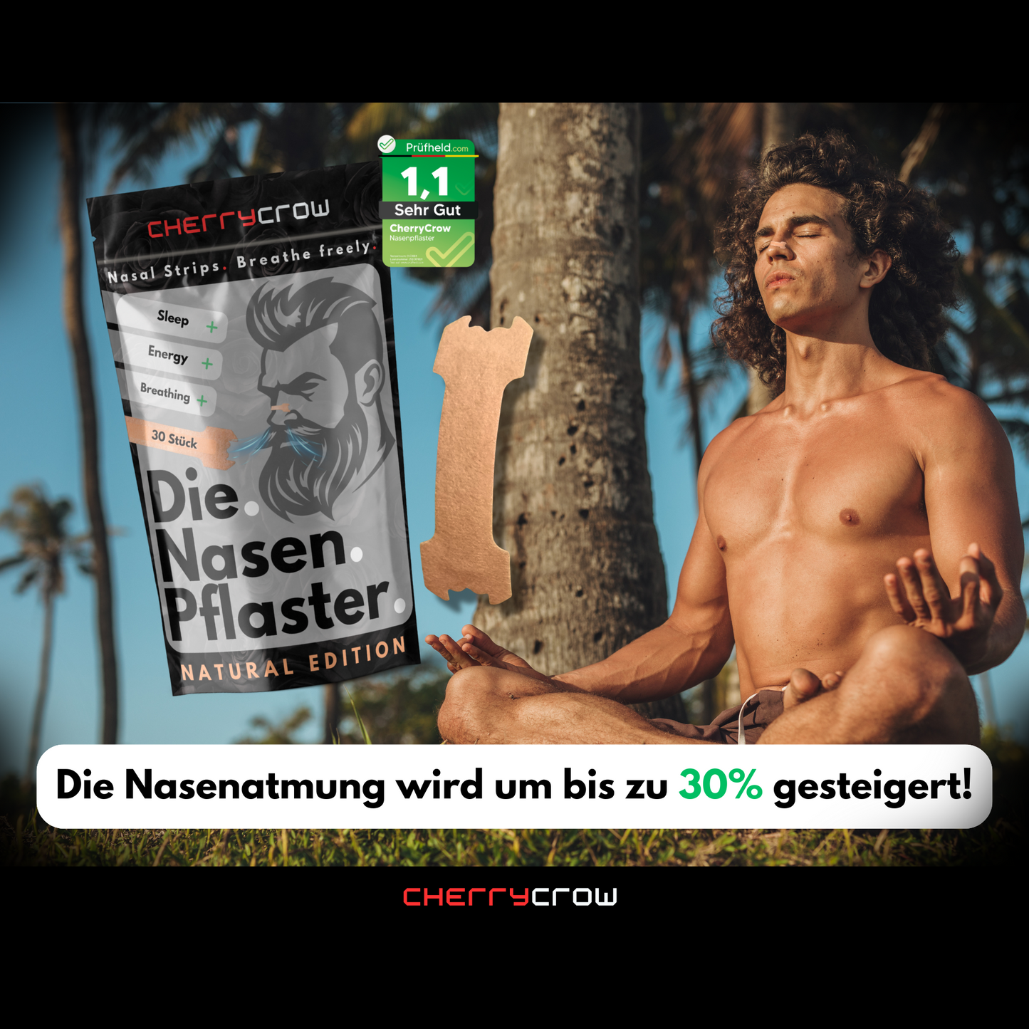 Die Nasenpflaster | Natural Edition (30 Stück)