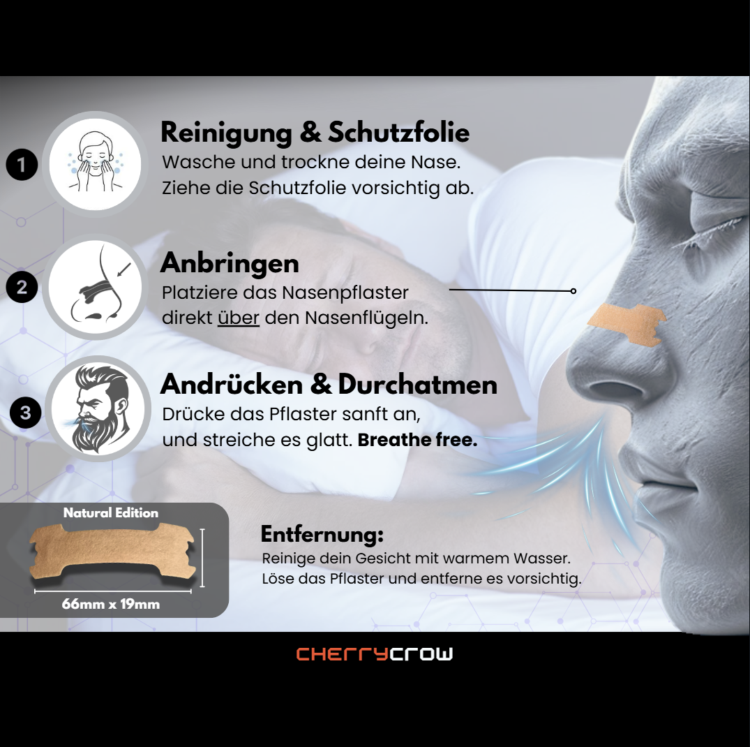 Die Nasenpflaster | Natural Edition (30 Stück)