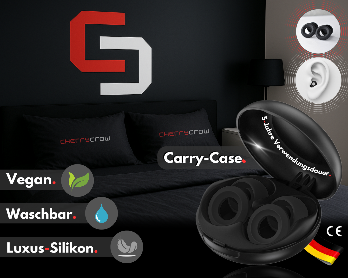 Die Ohrstöpsel | -30 dB Premium Ear Plugs