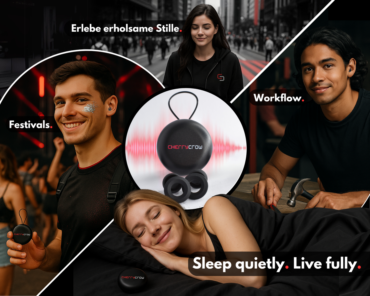 Die Ohrstöpsel | -30 dB Premium Ear Plugs