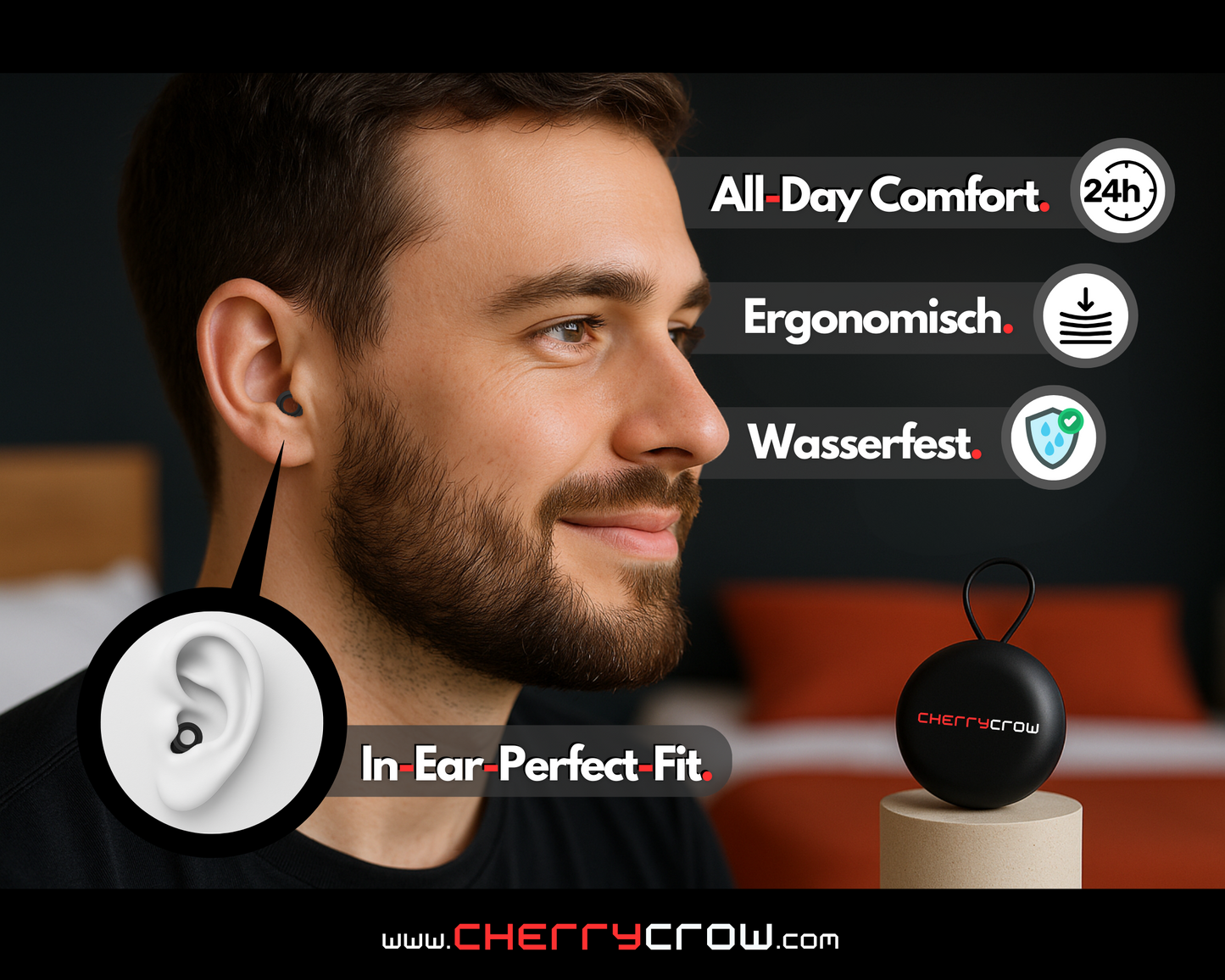 Die Ohrstöpsel | -30 dB Premium Ear Plugs